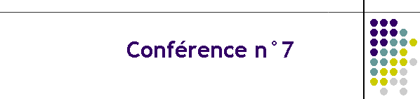 Conf�rence n�7